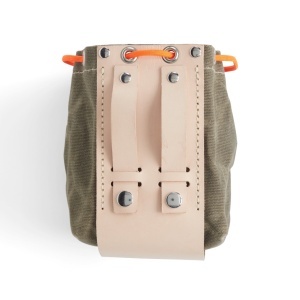 Kit saculet Explorer din panza cerata si piele Tandy Leather, 12,7 x 15 x 12,7 cm - imagine 6