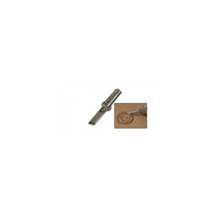 Lama fina de detaliu 1/8 in (3 mm) din inox pentru cutit pivotant Craftool - Tandy Leather 8012-00 - Img 2