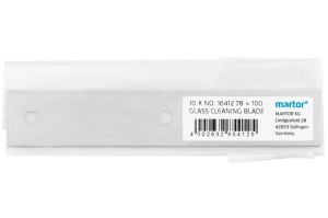 Lame pentru razuitor de geamuri Martor nr. 16412, inox, set 10 buc