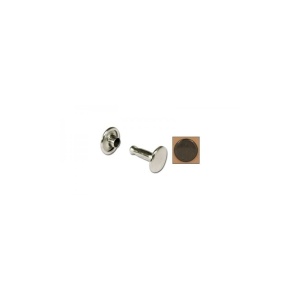 Nituri cu cap dublu, finisaj negru lucios, set 100 buc - Tandy Leather - Img 4