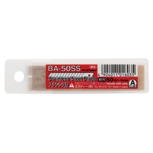 NT Cutter BA-50SS-5 Set 5 Lame INOX Segmentate 9mm - Img 3
