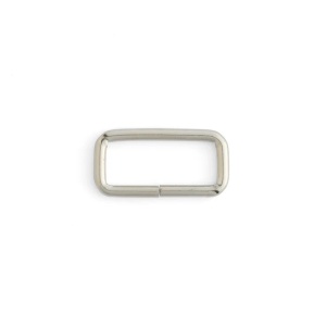 Pasanti metalici formati pentru curele de 19 si 25 mm, nichelati, set 10 buc - Tandy Leather - Img 3