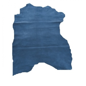 Piele Camoscio Albastru pentru Proiecte Mici - Piele Naturala (cod CAM 15)