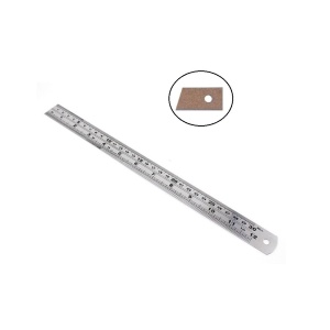 Rigla cu talpa de pluta 30 cm - Img 2