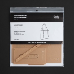 Sablon acrilic geanta satchel Serena (Serena Satchel) - Tandy Leather 58022-00 - imagine 4