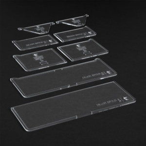 Sablon acrilic portofel bi-pliat Dillon (Dillon Bifold Wallet) - Tandy Leather 58009-00 - imagine 4