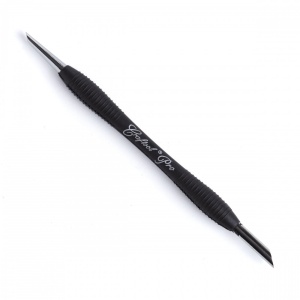 Scula de modelaj piele cu doua capete Craftool Pro, undercut mic / mare - Tandy Leather 8039-12 - Img 4