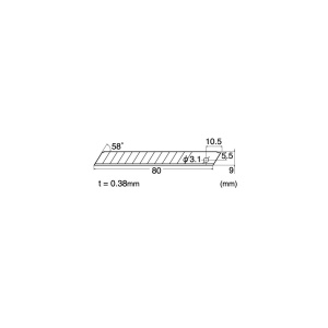 Set 50 lame cutter segmentate INOX de tip A - 9mm, NT Cutter - Img 4