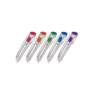 Set Cutter/cutit utilitar mediu cu lama de 18mm + 10 lame de schimb NT Cutter - Img 6