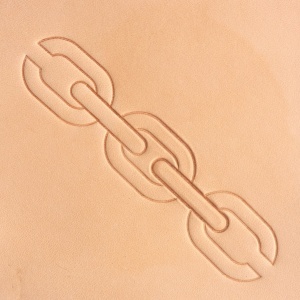 Set de 2 stante de embosare Craftool Make-Your-Own pentru model border chainlink (lant de margine) - Tandy Leather 69095-00 - Img 2
