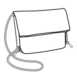 Tipar hartie geanta crossbody Madison (Madison Crossbody) - Tandy Leather 56405-00