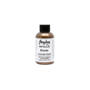 Vopsea acrilica Angelus metalizata (Metallic) pentru piele, 118 ml - Img 8