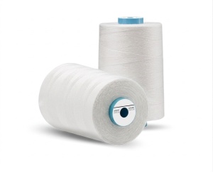 Ata de cusut din Kevlar culoare alba N-Tech 3000 m, finete 40-TEX 75, Amann