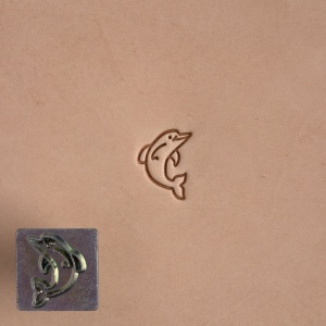 Cap de stanta de embosare 2D Craftool Mini, model delfin (Dolphin) - Tandy Leather 8828-00