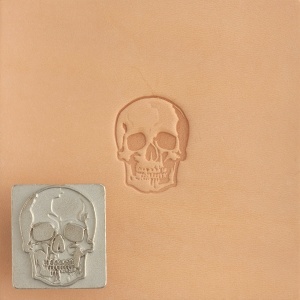 Cap de stanta de embosare 3D Craftool, model craniu (Skull) - Tandy Leather 8552-00