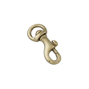 Carabina mica cu arc din alama masiva pentru barete de 10 mm - Tandy Leather - Img 4