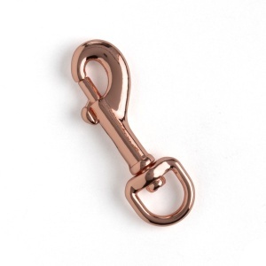 Carabina mica cu arc pentru barete de 10 mm, placata cu cupru - Tandy Leather 1155-01 - imagine 3