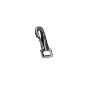 Carabina tip Chap Snap pentru curele 13 mm si 19 mm, finisaje antichizate si gunmetal - Tandy Leather - imagine 3