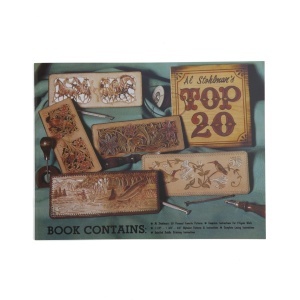 Carte Al Stohlman's Top 20 Patterns - 20 tipare portofele si alfabete - Tandy Leather 66038-00