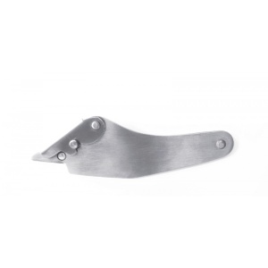 Cutit special pielar si blanar PRO argintiu Leder Haus - Img 2