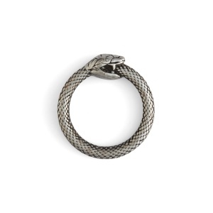 Inele O Infinity Snake (Ouroboros) 13 si 19 mm, fara nichel - Tandy Leather - imagine 5