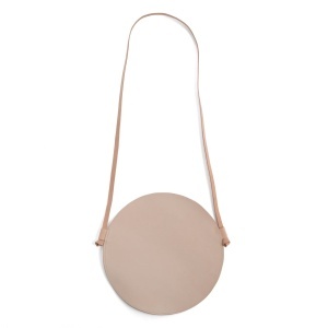 Kit geanta crossbody rotunda din piele vegetala Tandy Leather, diametru 28 cm - imagine 6
