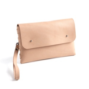 Kit geanta de mana (wristlet) Cheyenne din piele vegetala Tandy Leather, 14 x 21 cm - imagine 8