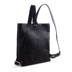 Kit rucsac Brooklyn din piele neagra Tandy Leather, 34 x 32 x 14 cm - imagine 6