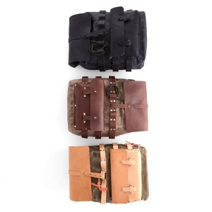 Kit rucsac Explorer din panza cerata si piele Tandy Leather, 33 x 40 x 23 cm - imagine 2