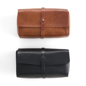 Kit trusa de toaleta Tacoma din piele Tandy Leather, 23 x 12 x 9,5 cm - imagine 2