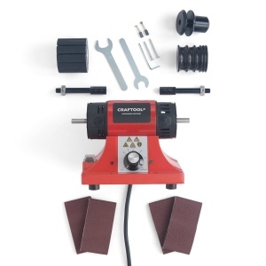 Masina de slefuit si lustruit margini piele Craftool Burnishing Machine, varianta UK - Tandy Leather 3972-23 - Img 2