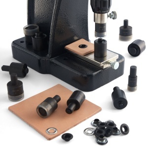 Matrita pentru montat ocheti (grommets) cu presa manuala, pentru ocheti de 14 mm (9/16 in) - Tandy Leather 39011-06 - Img 3