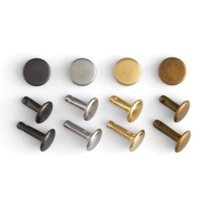 Nituri Brooklyn cu tija, pentru piele groasa, set 100 buc - Tandy Leather