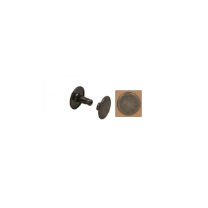Nituri cu cap dublu lat 13 mm, finisaj nichel antic, set 100 buc - Tandy Leather - Img 3