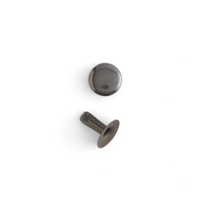 Nituri rapide (Rapid Rivets), finisaj gunmetal mat sau negru lucios, set 100 buc - Tandy Leather