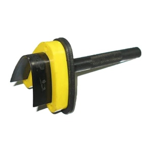 Preducea conica de capat pt curele piele max 30mm latime - Img 1