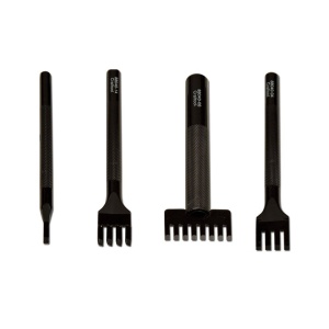 Set 4 dalti perforare pielarie, 3.2mm Tandy Leather - Img 2