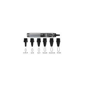 Set preducele ovale pentru pielarie 2.5-6 mm, Leder Haus - Img 5