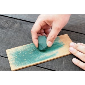 Set strop din piele tabacita vegetal de vita SP150x70 (150 x 70 mm, cu pasta) - Img 5