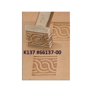 Stanta de margini embosare Craftool K137 (impletitura, margine) pentru piele - Tandy Leather 66137-00 - Img 2