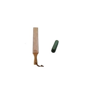 Strop din piele PREMIUM cu 4 fete marca ZEPHYR cu pasta de ascutire Chrox/Dialux Verde - Img 2