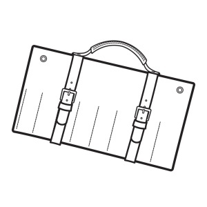 Tipar hartie mapa pentru scule (Tool Portfolio) - Tandy Leather 56451-00