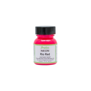 Vopsea acrilica Angelus neon (Neon / Fluorescent) pentru piele si adidasi, 29.5 ml - Img 10