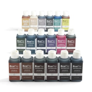 Vopsea pe baza de apa pentru piele Eco-Flo Waterstain, Tandy Leather SUA - Img 1