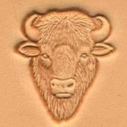 Cap de stanta de embosare 3D Craftool, model cap de bizon (Buffalo Head) - Tandy Leather 88458-00 - Img 2