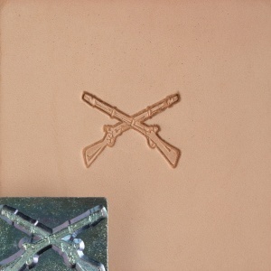 Cap de stanta de embosare 3D Craftool, model pusti (Rifles) - Tandy Leather 8688-00