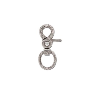 Carabina rotativa Infinity Snake, argint antic, fara nichel, 16, 19 si 25 mm - Tandy Leather