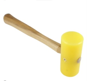 Ciocan profesional din polimer pentru lucrari de pielarie si marochinarie - Img 7