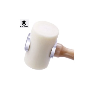 Ciocan profesional pentru pielarie Wuta 350g cu maner ergonomic din lemn - Img 3