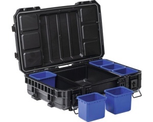 Cutie organizator industriala cu 6 compartimente 56,4 x 35 x 16,5 cm. - Img 2